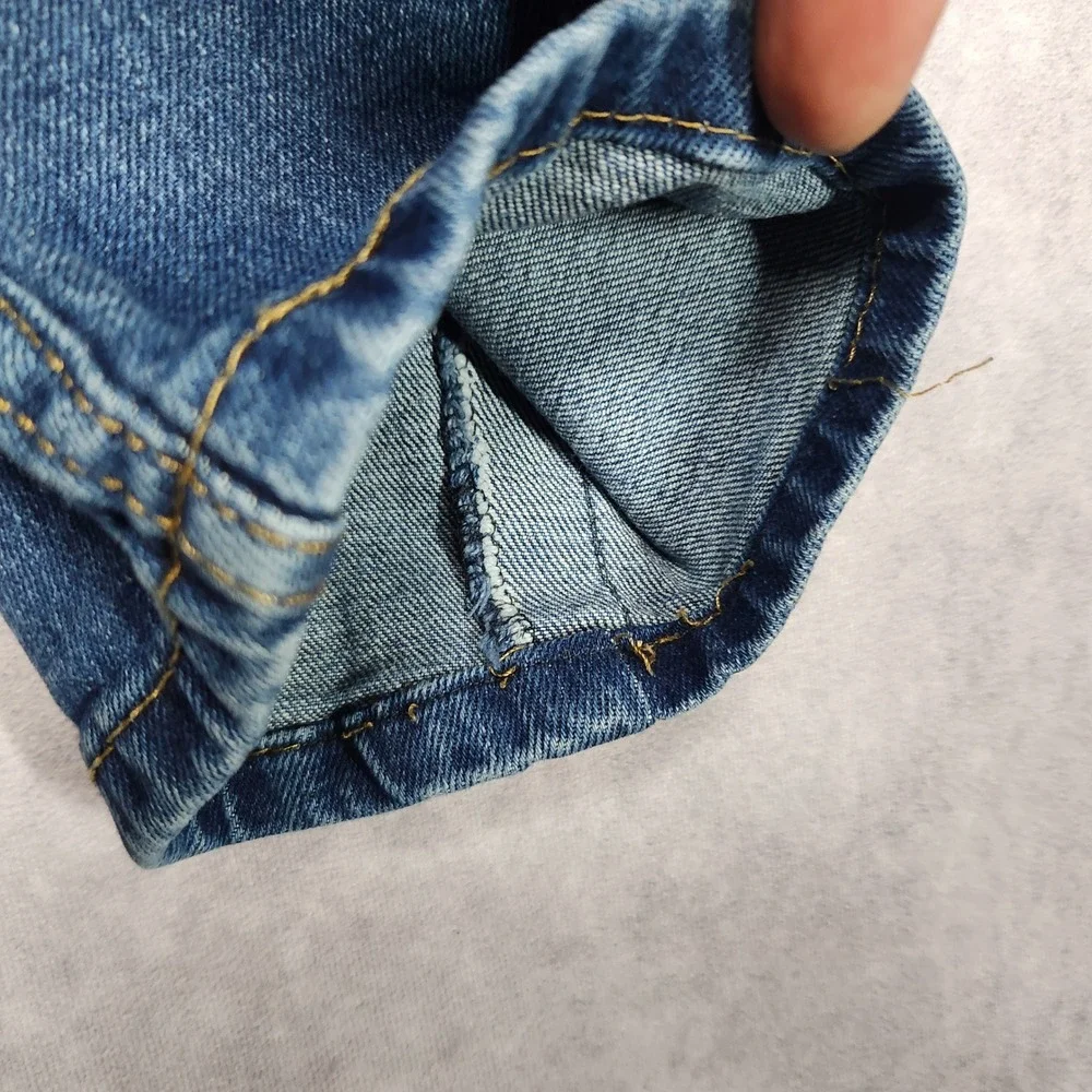 Levis‎ 569 Tapered Leg Altered Mens Jeans 38x30 Medium Wash Denim Zipper Fly